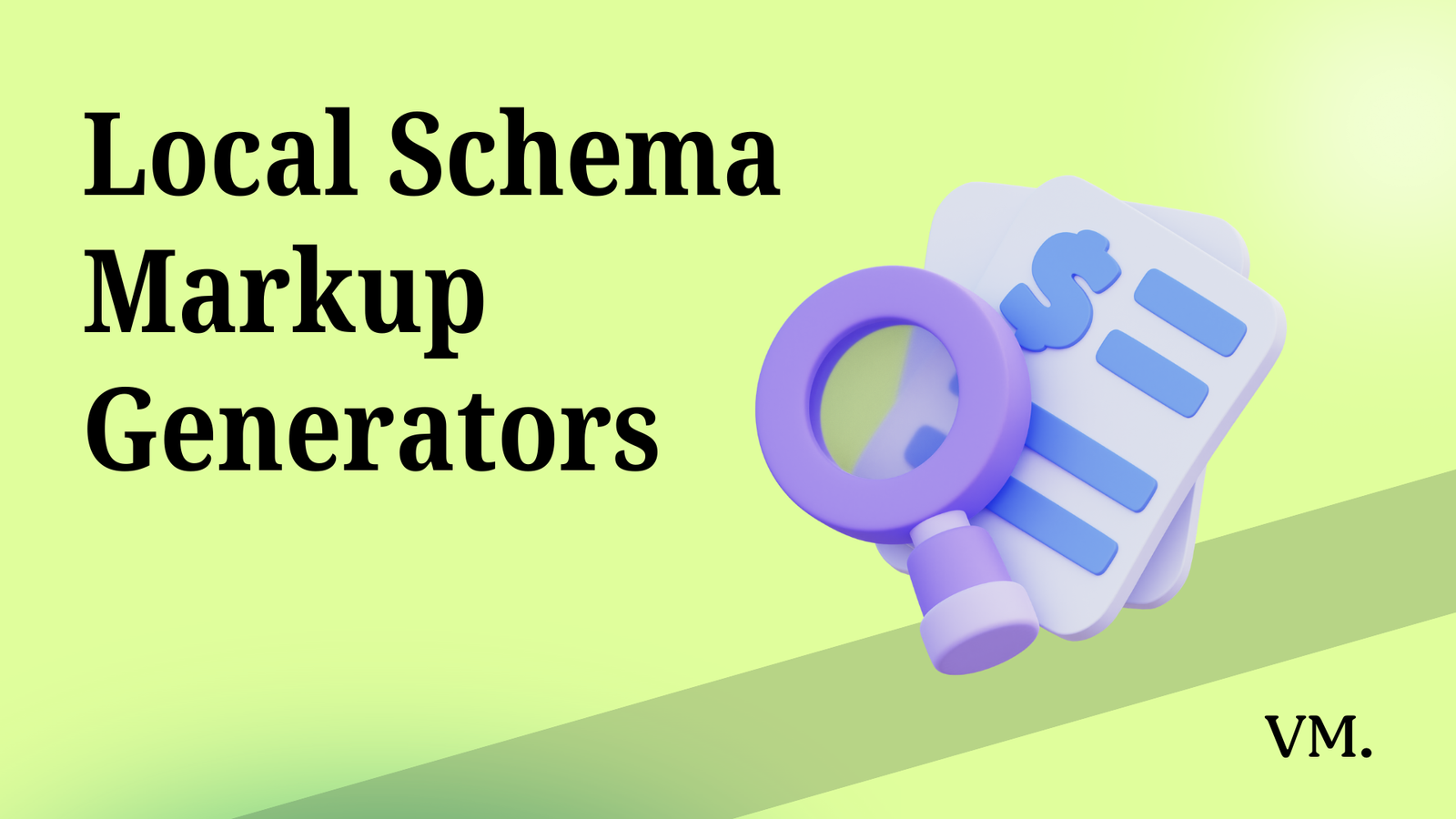 local schema markup generators